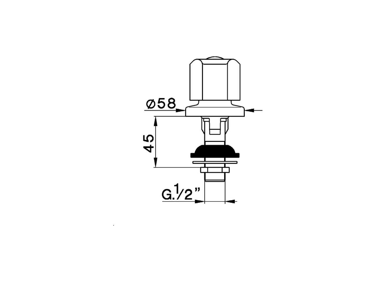 Rubinetto bidet TR_TR001100 - v1