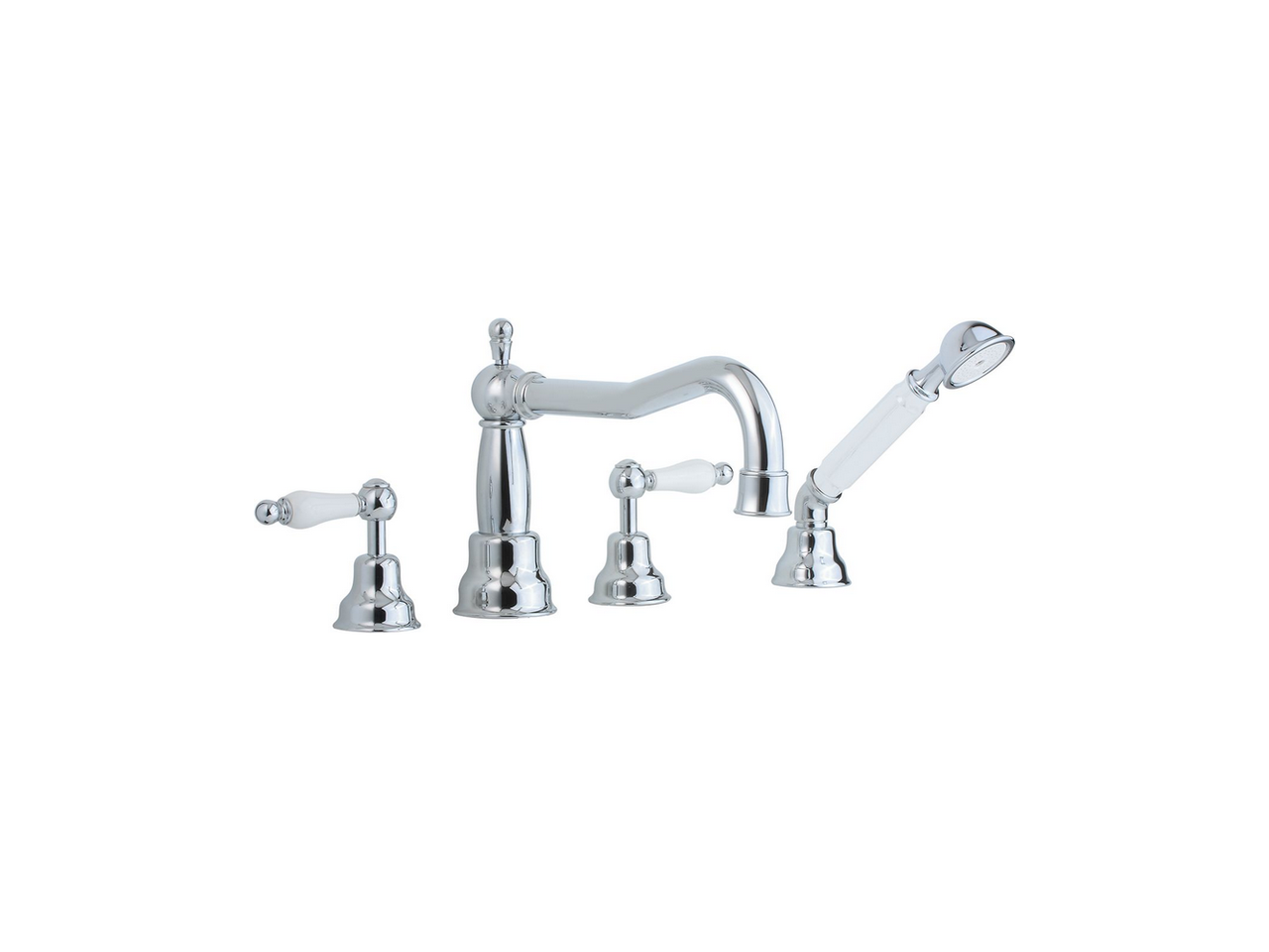 CisalMiscelatore bordo vasca 4 fori ARCANA TOSCANA_TS000264