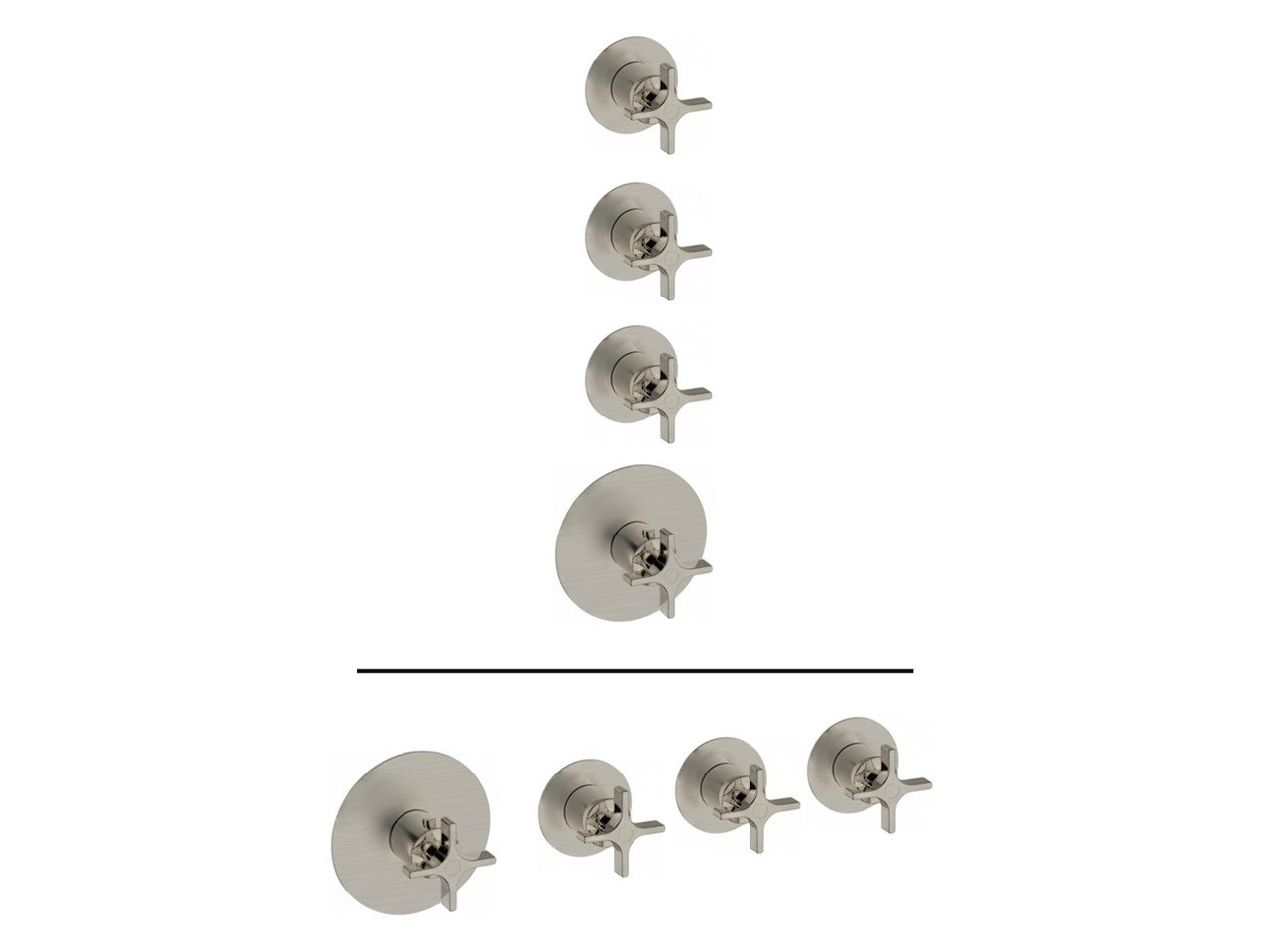 Parte esterna termo doccia incasso 3 funzioni GRACE_GS00R300 -1