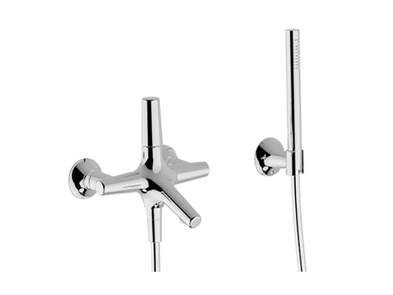 CisalMiscelatore monocomando vasca completo VITA_VI000104