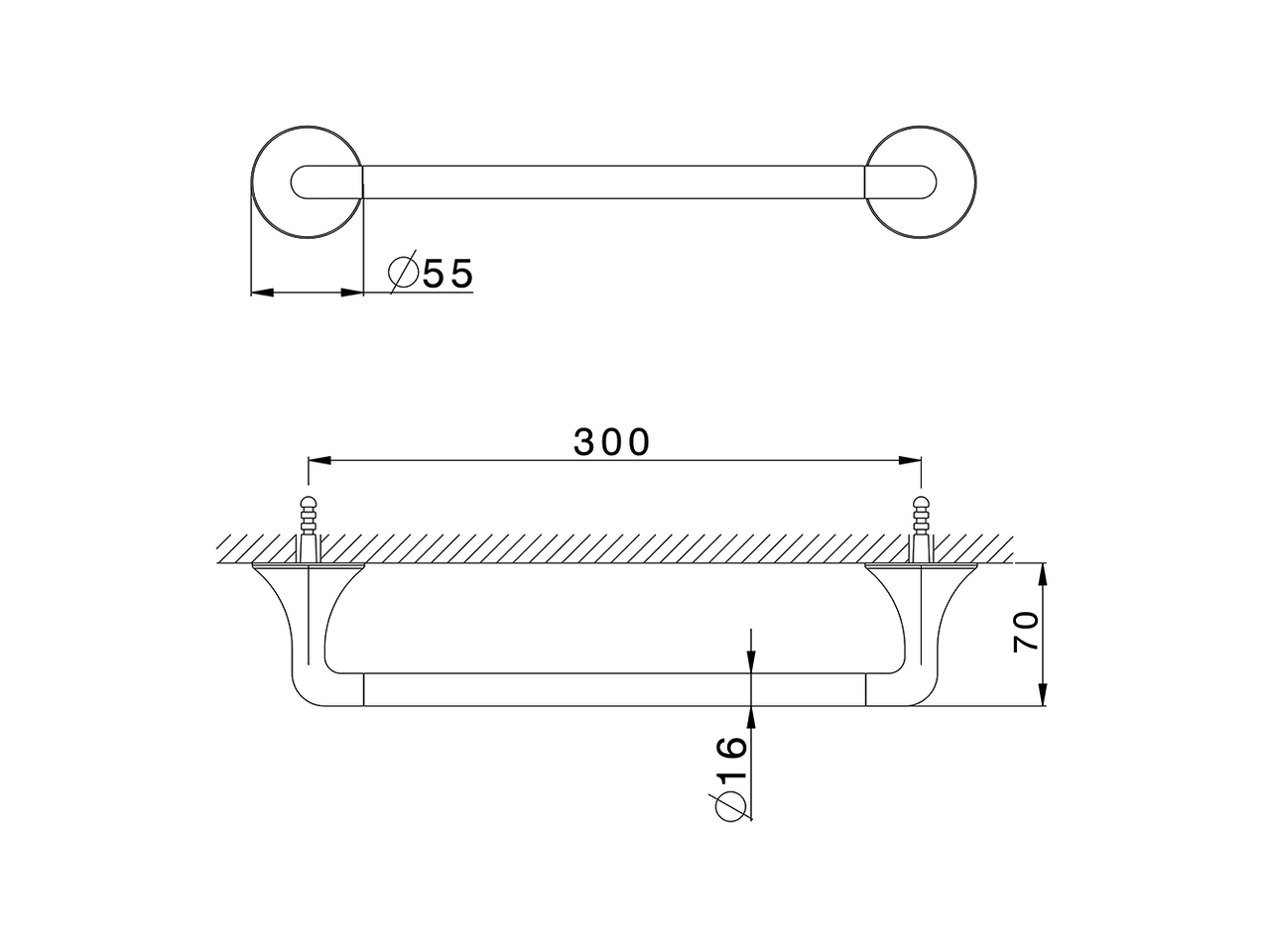 Porta salviette VITA_VI090100 - v1