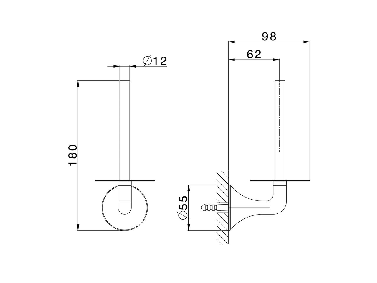 Porta rotolo di riserva VITA_VI090410 - v1