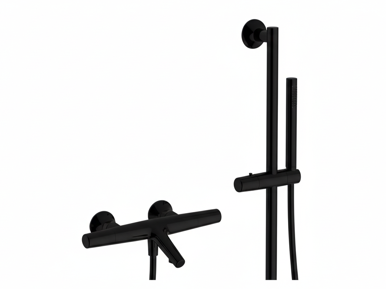 CisalMiscelatore termostatico vasca con saliscendi VITA_VIS21010