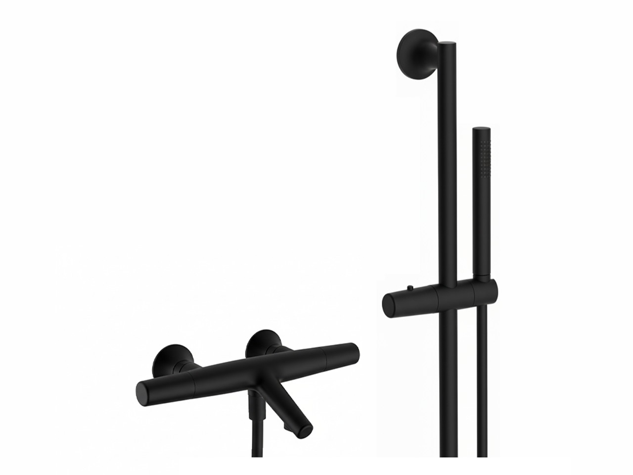 Miscelatore termostatico vasca con saliscendi VITA_VIS21010 -1