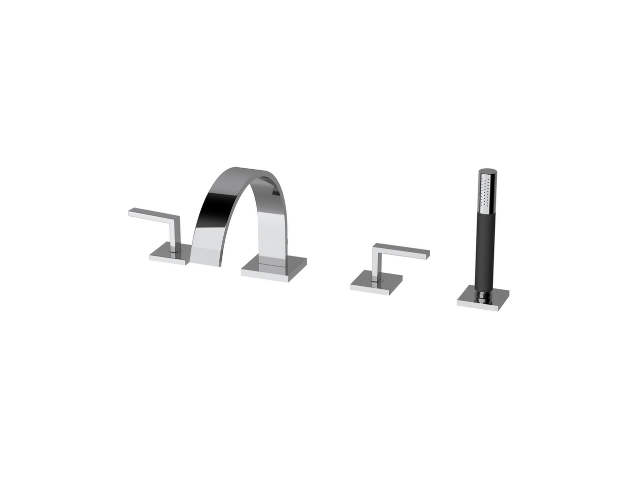CisalMiscelatore bordo vasca 4 fori WAVE_WA000261