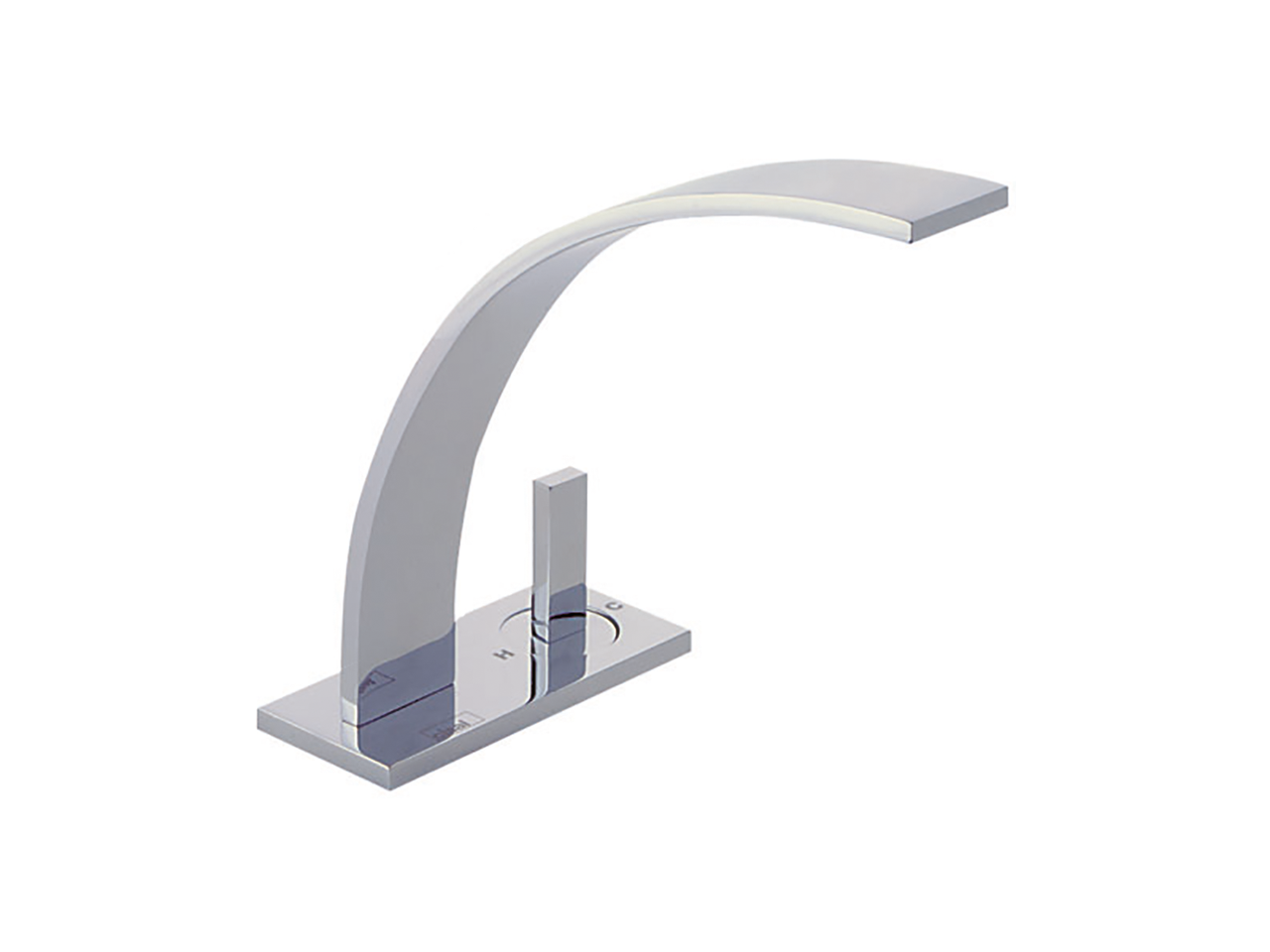 Miscelatore monocomando lavabo 2 fori WAVE_WA006520 - v1