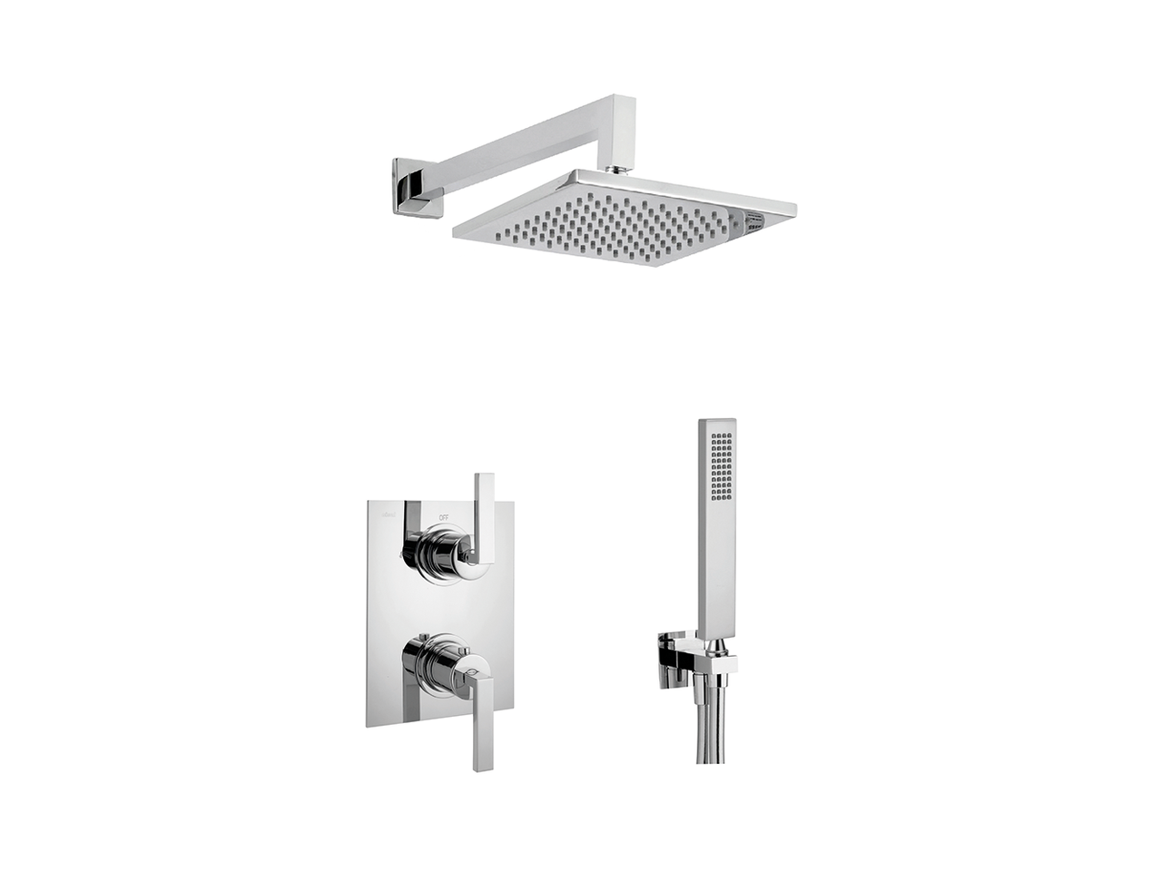 CisalKit completo miscelatore termostatico doc. incasso WAVE_WA0KT010