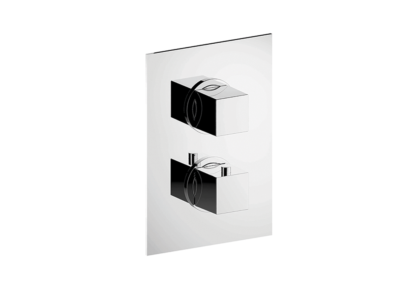 CisalParte esterna termostatico doccia incasso 2 uscite WAVE_WE019100