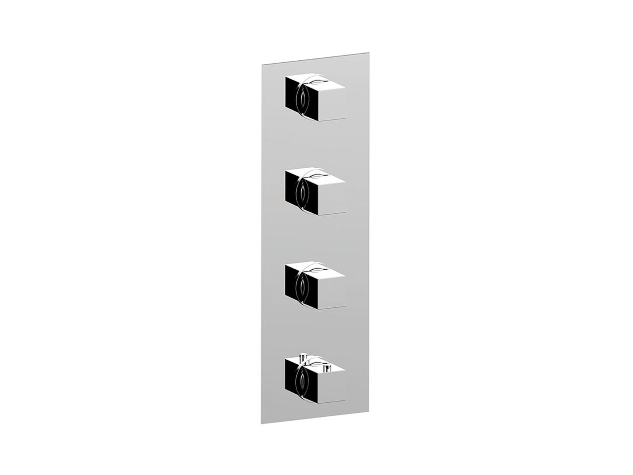Parte esterna termo doccia incasso 3 funzioni WELLNESS_WE01V300 - v1