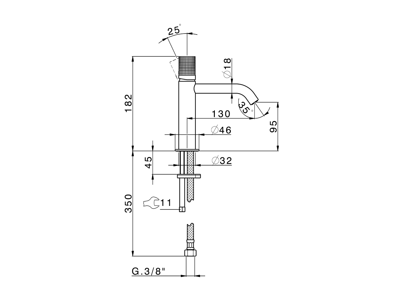 Miscelatore monocomando lavabo large NUANCE X32_X1000504 - v1