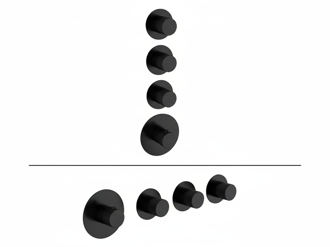 Parte esterna termo doccia incasso 3 funzioni NUANCE X32_X100R300 -1