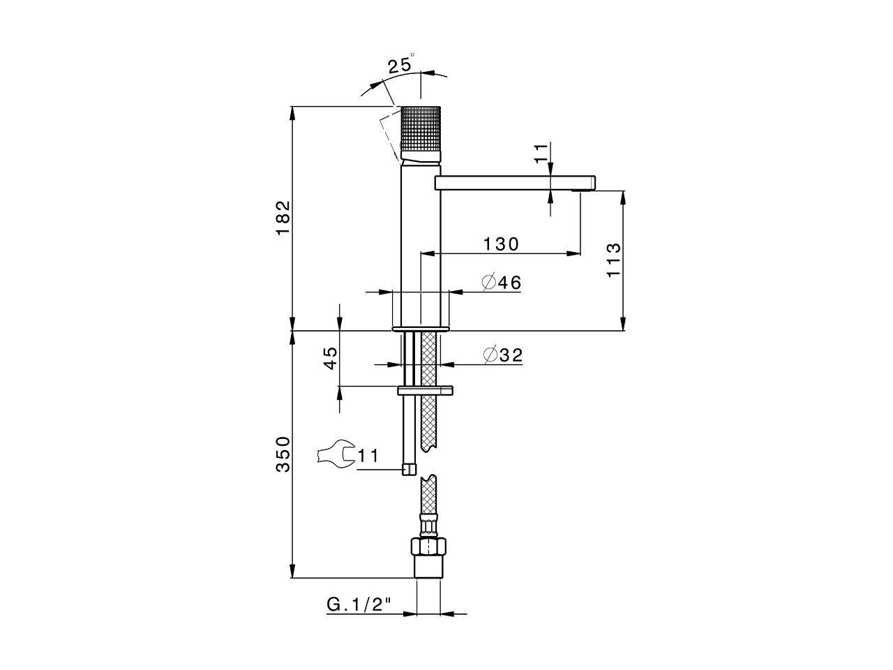 Miscelatore monocomando lavabo large NUANCE X32_X2000504 - v1
