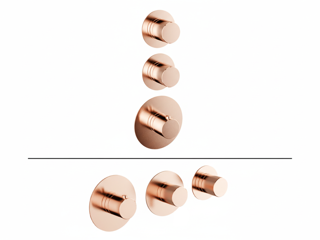 Parte esterna termo doccia incasso 2 funzioni SMOOTH X32_X300R200 -1