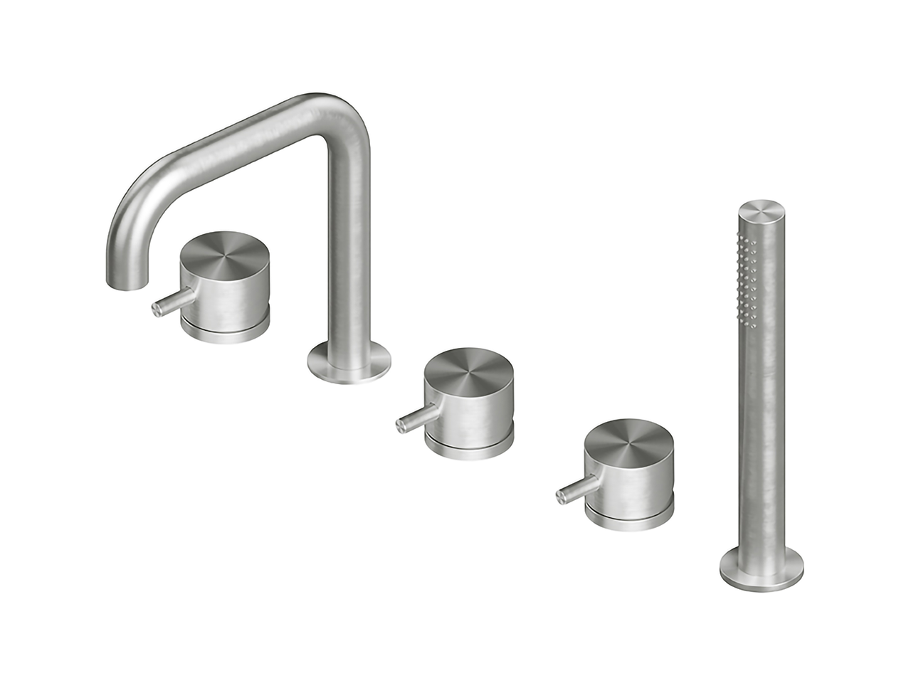 CisalMiscelatore bordo vasca 5 fori XION_XI000260