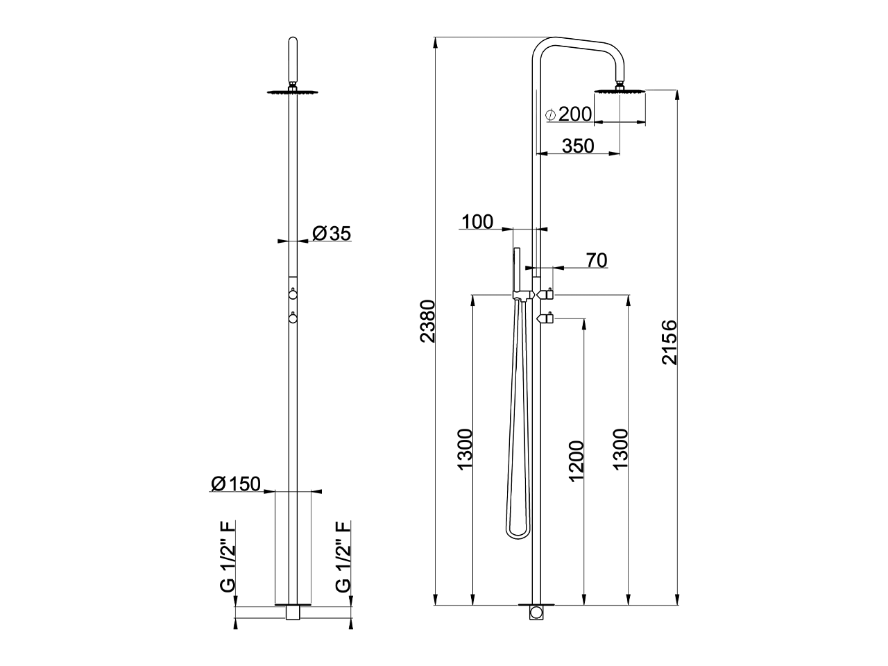 Colonna doccia progressiva WELLNESS_XI005110 - v1