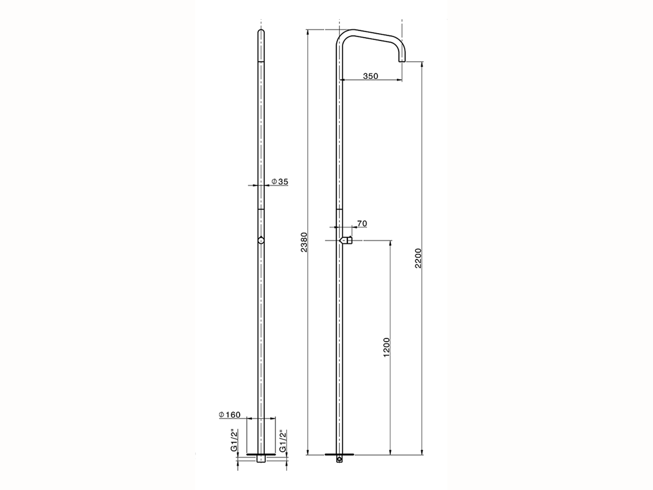 Colonna doccia progressiva XION_XI005120 - v1