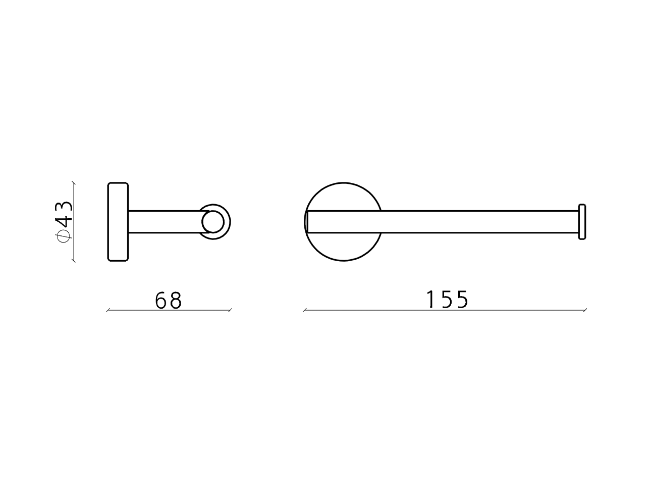 Porta rotolo XION_XI090401 - v1