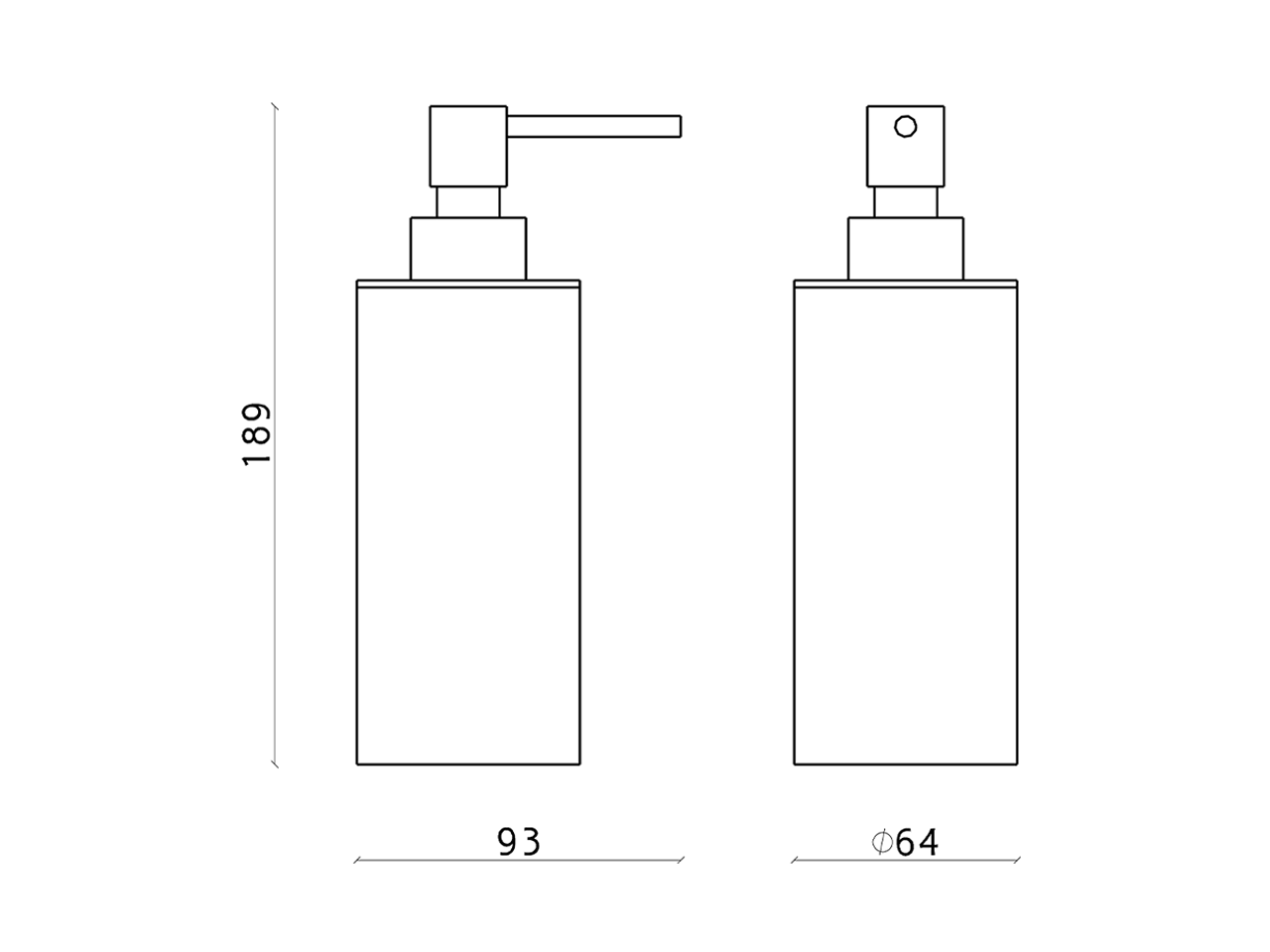 Porta sapone liquido XION_XI090611 - v1