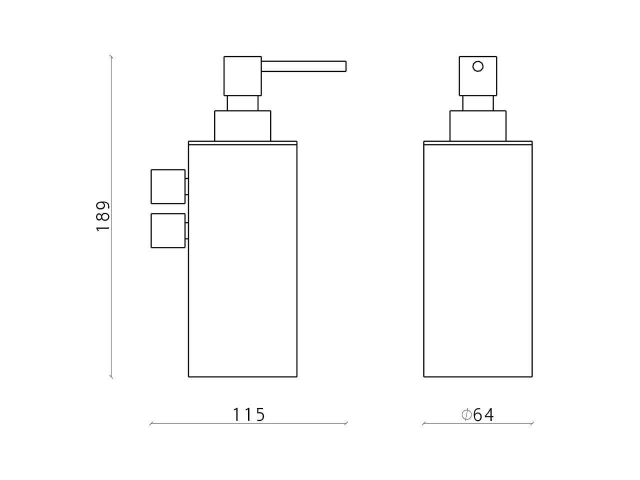 Porta sapone liquido XION_XI090621 - v1