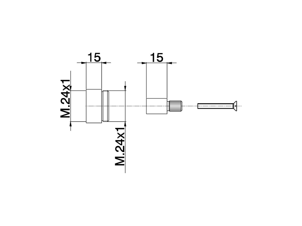 Prolunga +15 mm COMPLEMENTI_ZA000460 - v1
