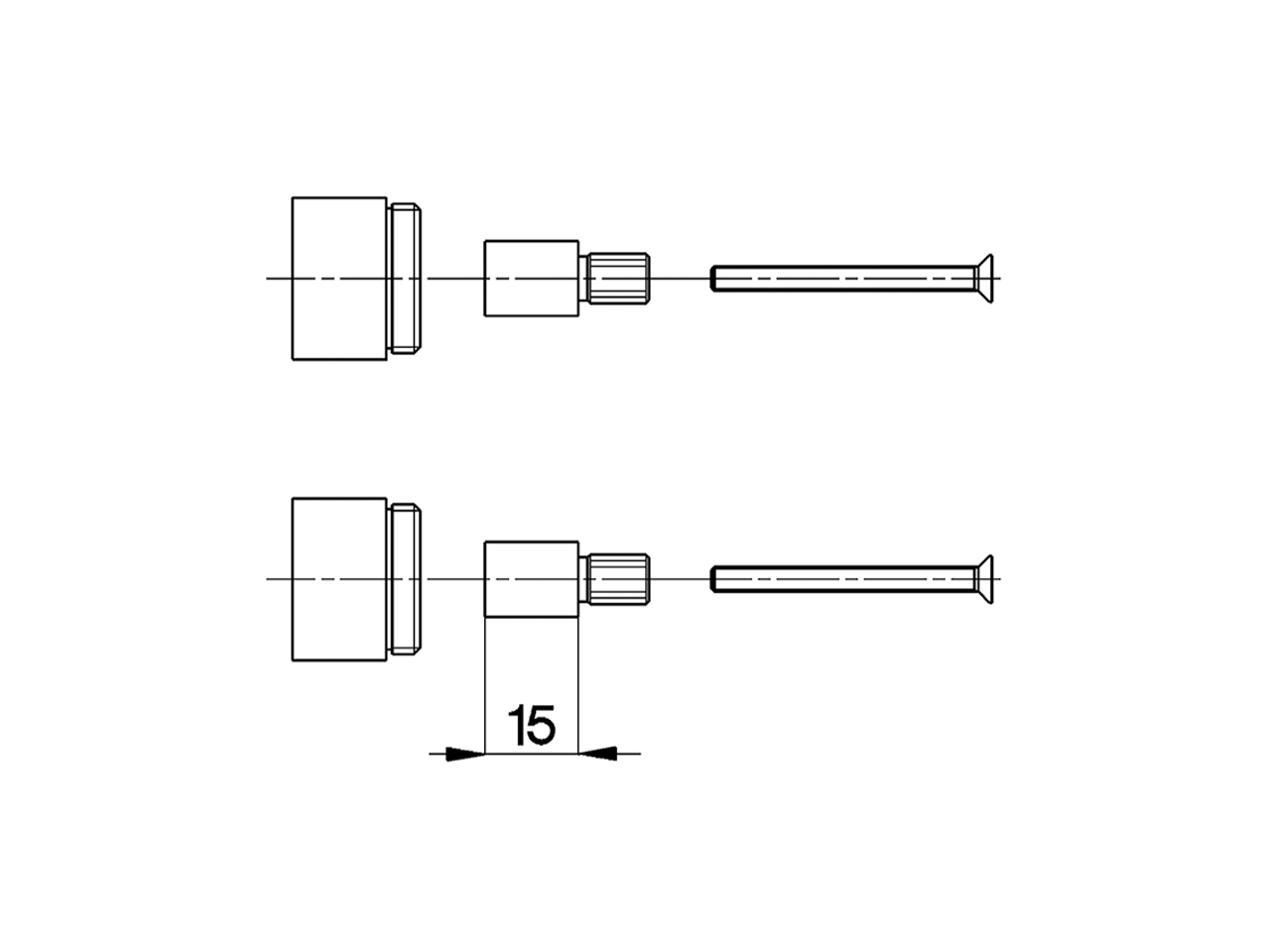 Prolunga +15 mm COMPLEMENTI_ZA000550 - v1
