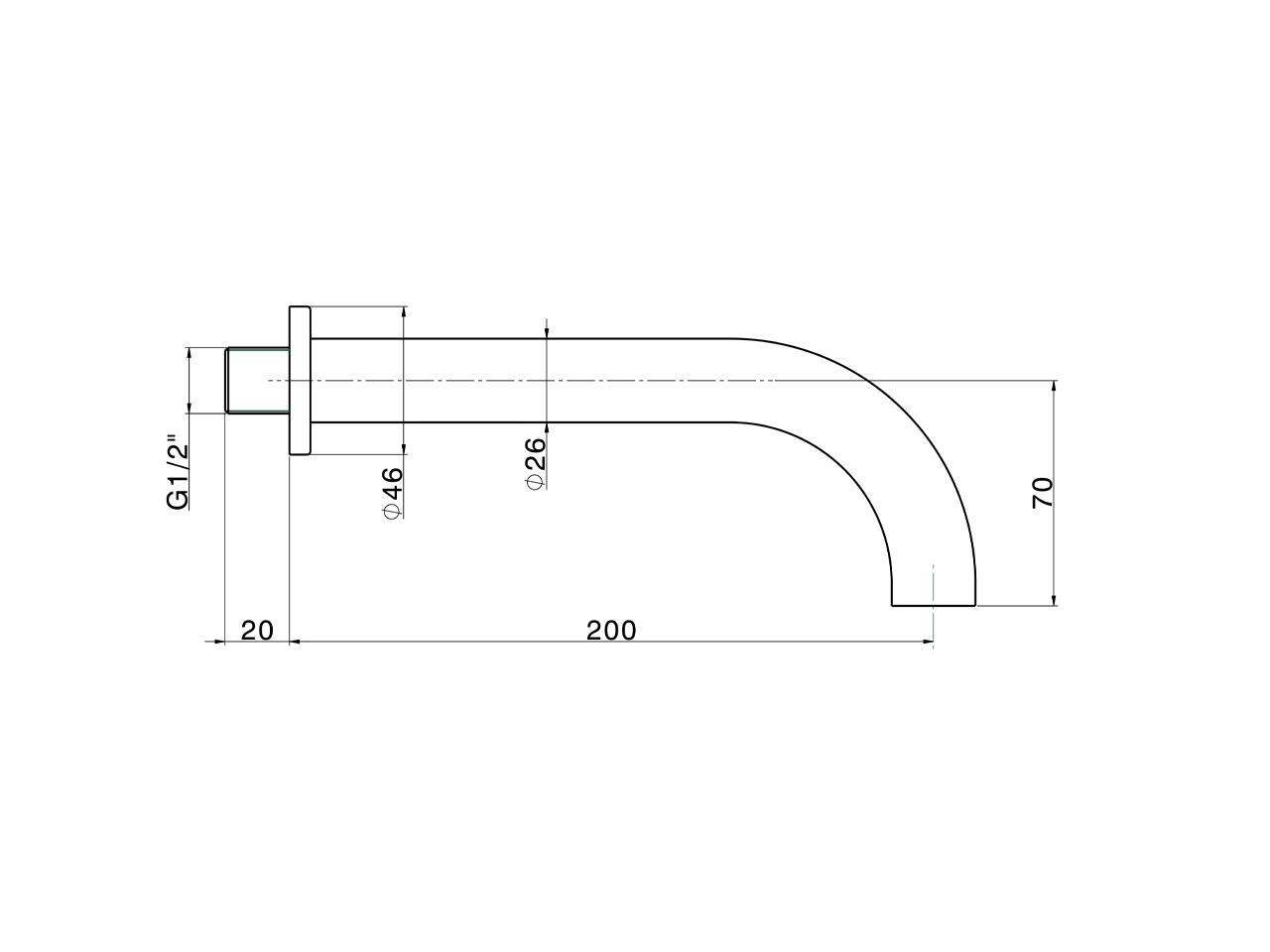 Bocca di erogazione COMPLEMENTI_ZA001250 - v1