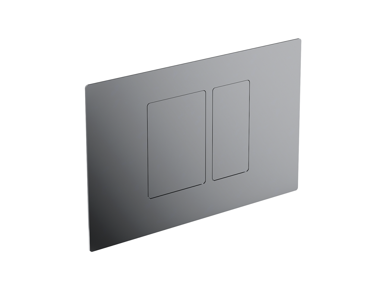 CisalPlacca di comando WC Universale inox AISI 304 COMPLEMENTI_ZA001850