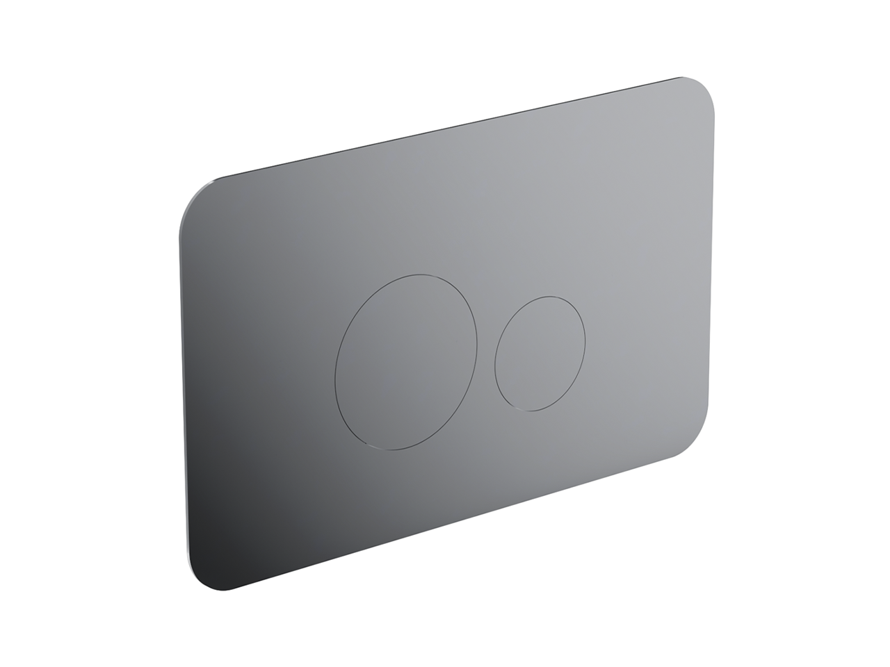 CisalPlacca di comando WC Universale inox AISI 304 COMPLEMENTI_ZA001860