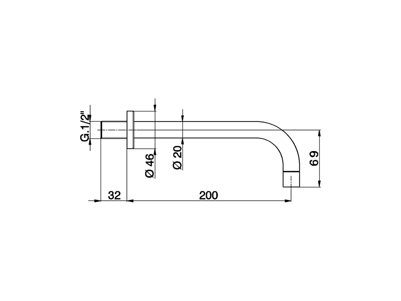 Bocca di erogazione COMPLEMENTI_ZA003250 - v1