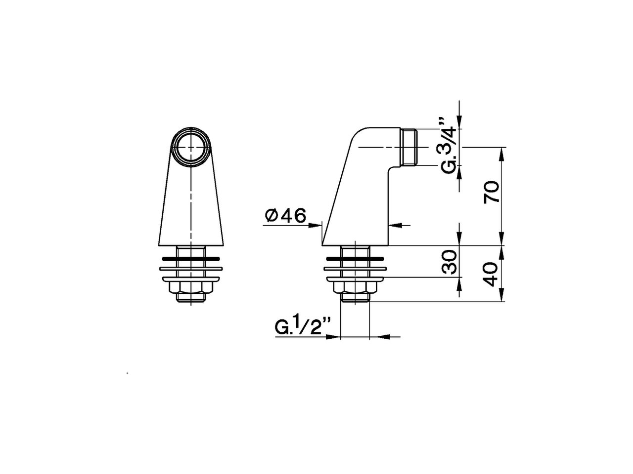 Raccordo verticale fisso COMPLEMENTI_ZA003790 - v1