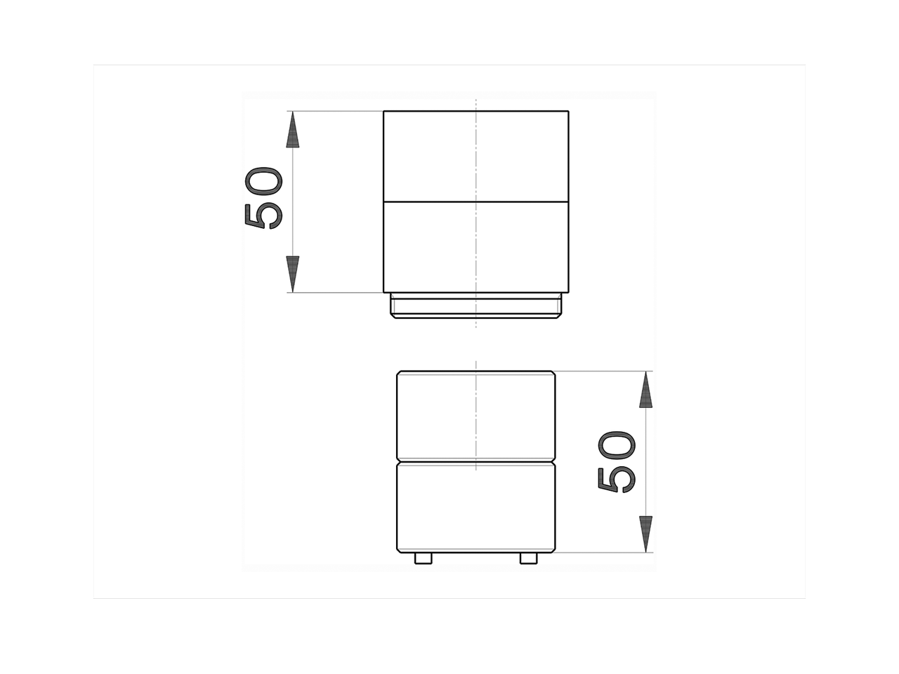 Prolunga +50 mm COMPLEMENTI_ZA008061 - v1