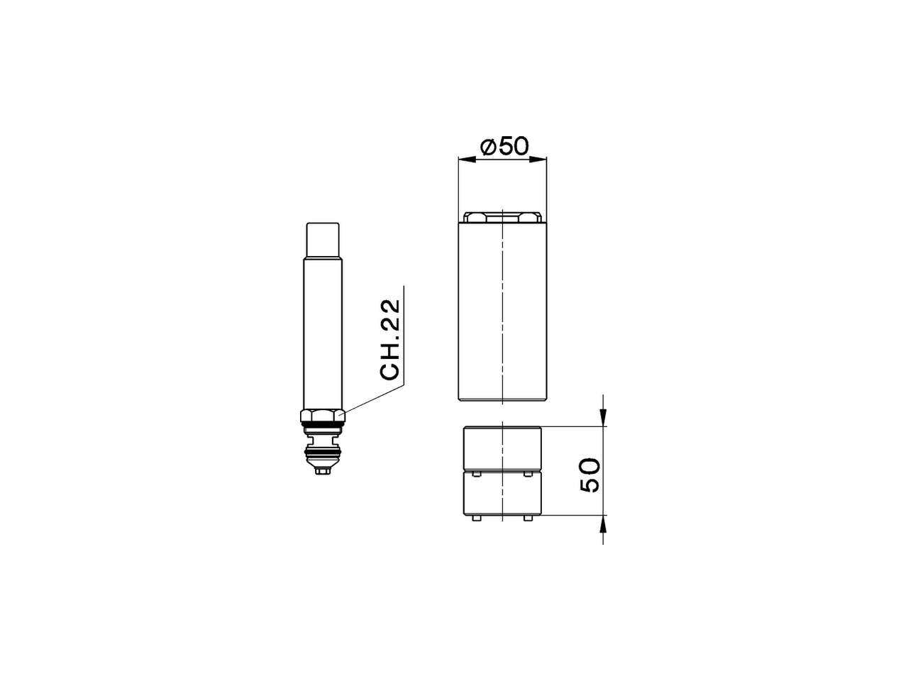 Prolunga +50 mm COMPLEMENTI_ZA008081 - v1