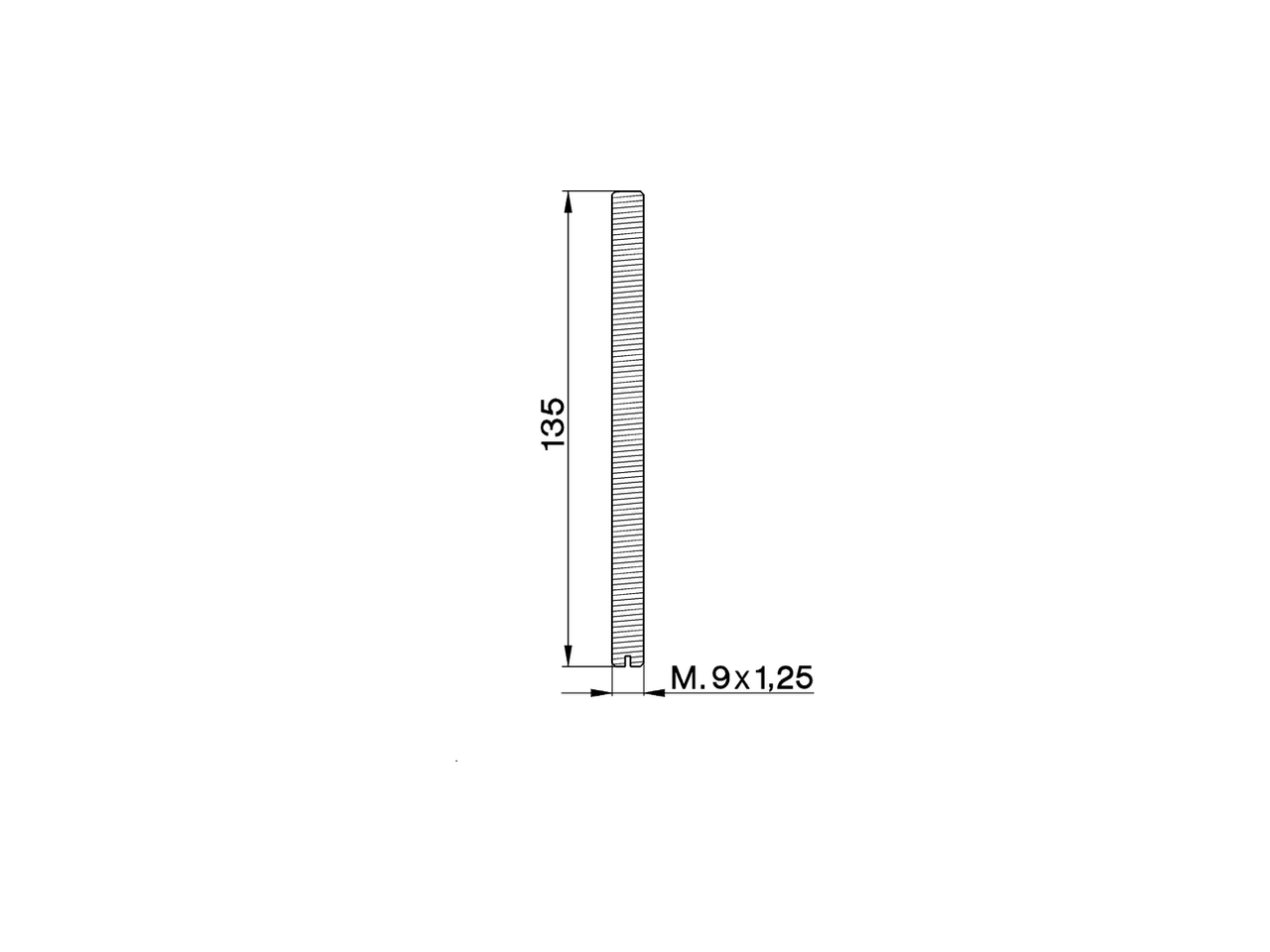Gambo filettato per monofori COMPLEMENTI_ZA008150 - v1