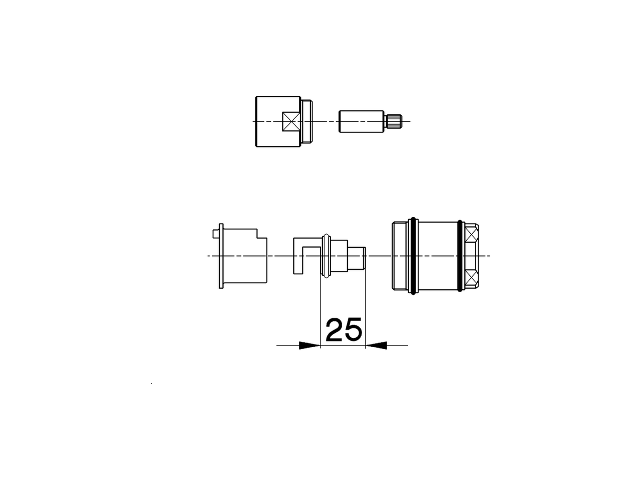 Prolunga +25 mm COMPLEMENTI_ZA008280 - v1