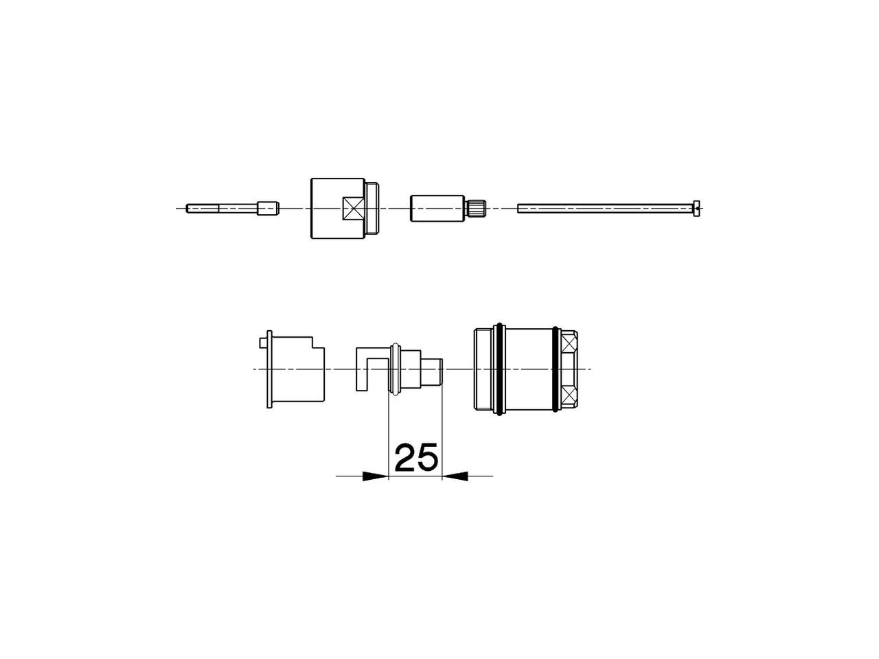 Prolunga +25 mm COMPLEMENTI_ZA008300 - v1