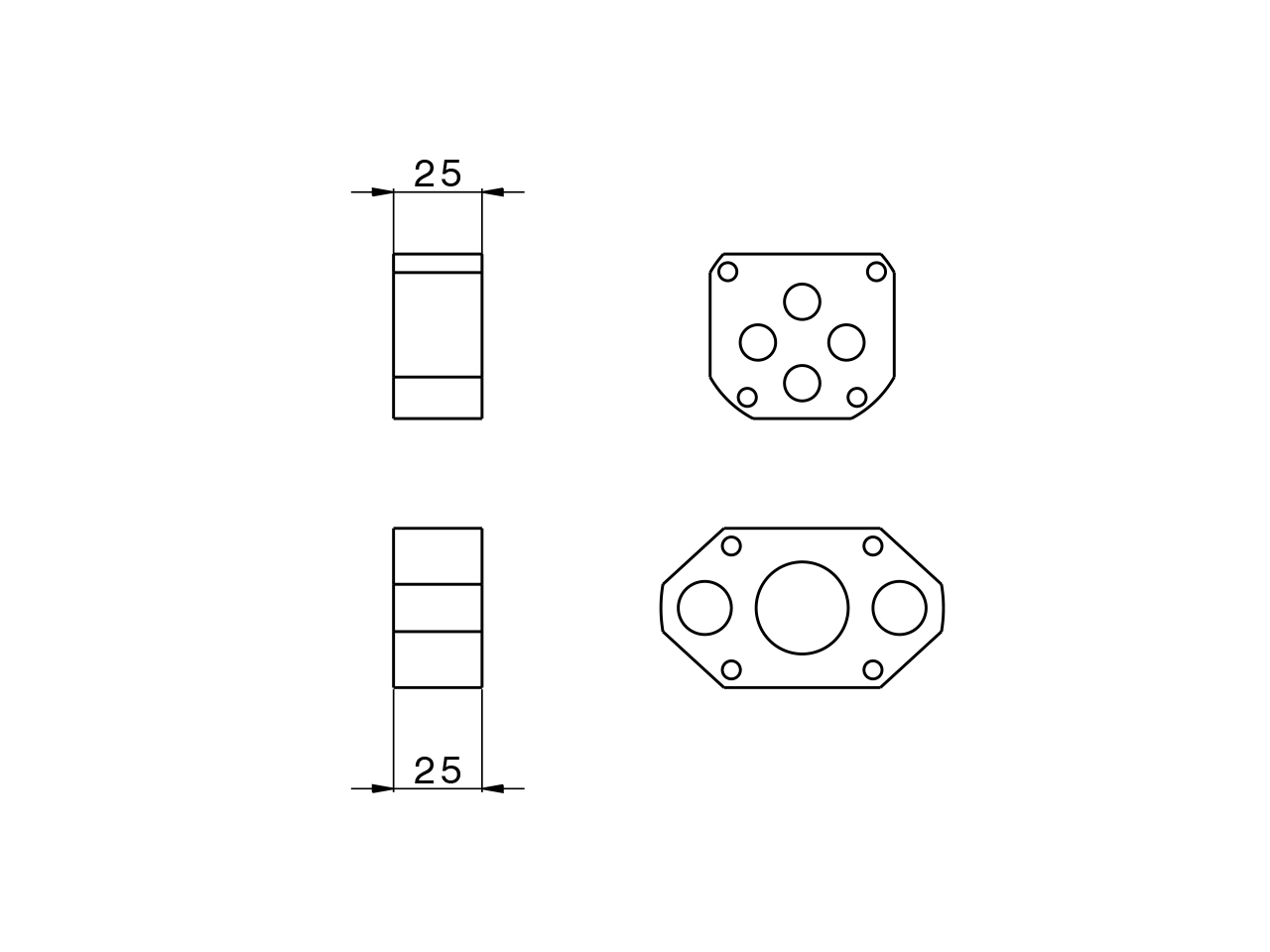 Prolunga +25 mm ONE BOX_ZA008520 - v1