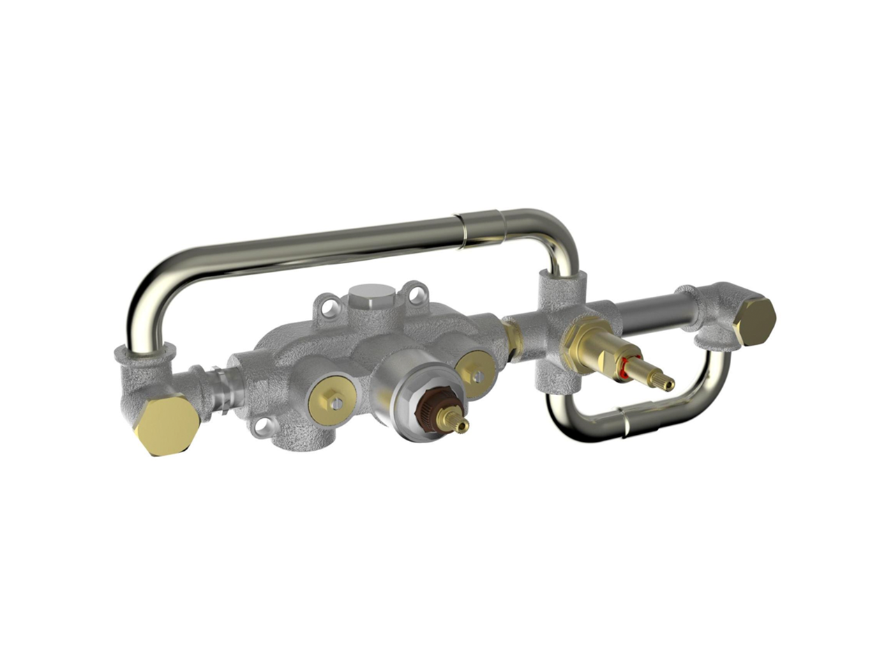 CisalParte incasso termostatico vasca 2 uscite INCASSO_ZA019440