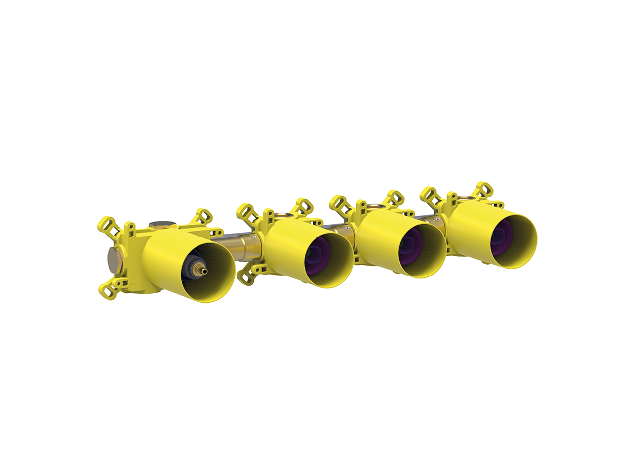 CisalParte incasso termostatico 3 funzioni PUSH&SHOWER_ZA0G63R0