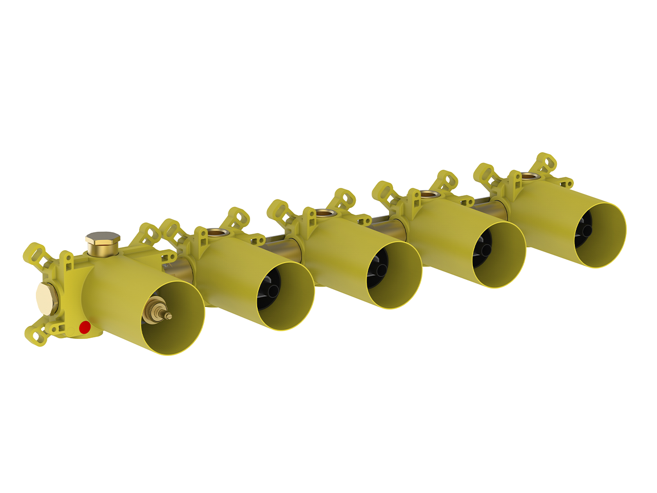 CisalParte incasso termostatico 4 funzioni PUSH&SHOWER_ZA0G64R0