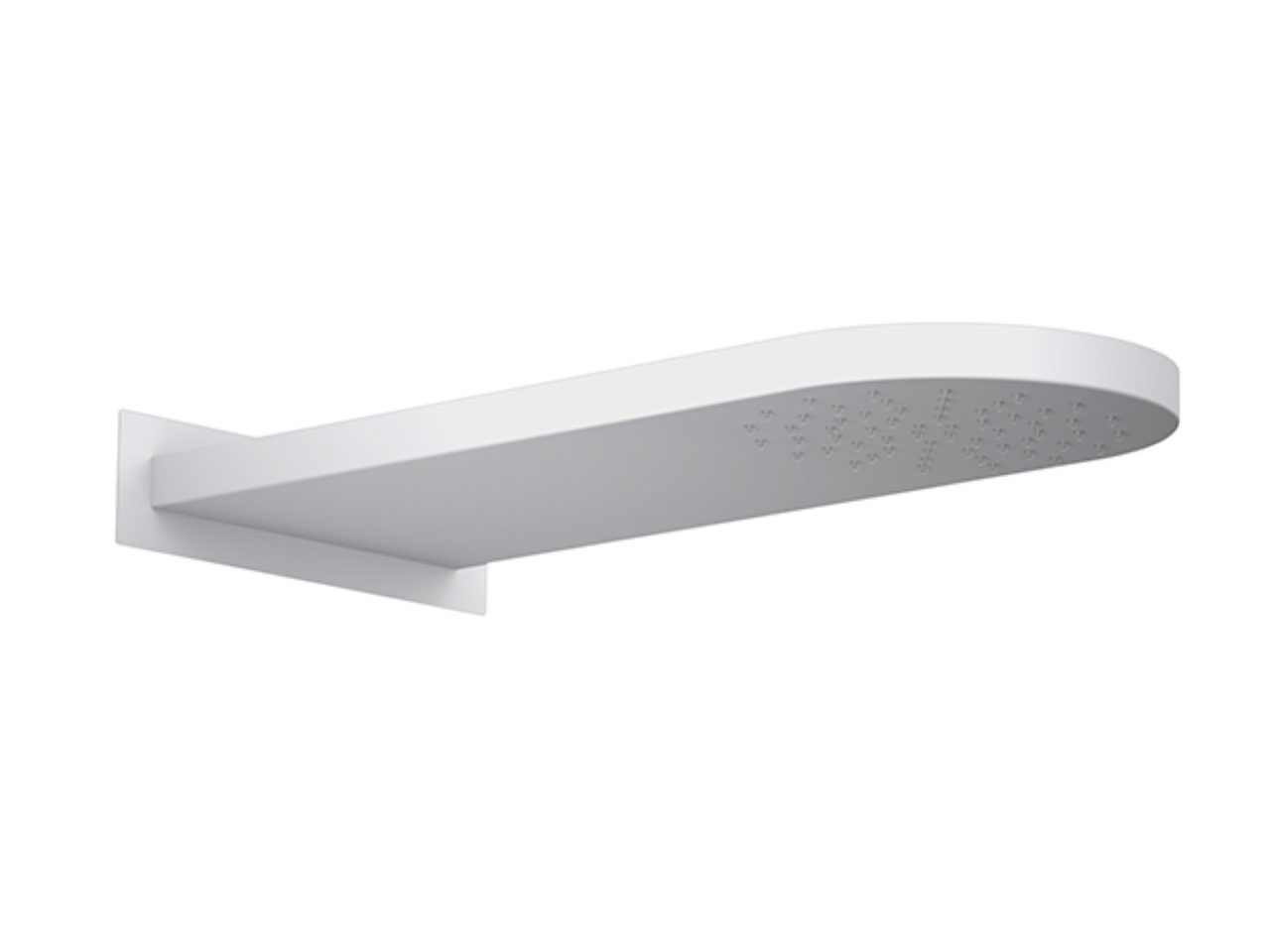 Soffione a parete rettangolare stondato ZEN SHOWER_ZS022020 -1