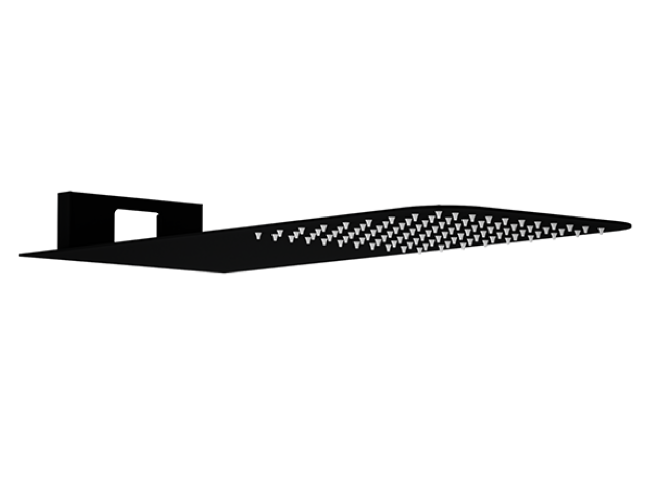 Soffione a parete 500x220 mm raggiato ZEN SHOWER_ZS022100 -1
