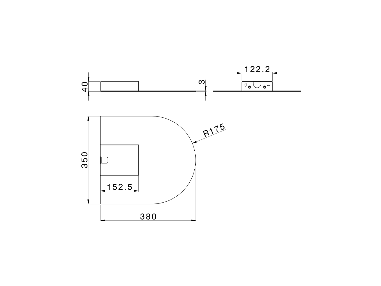 Cascata a muro ultrasottile curva ZEN SHOWER_ZS029010 - v1