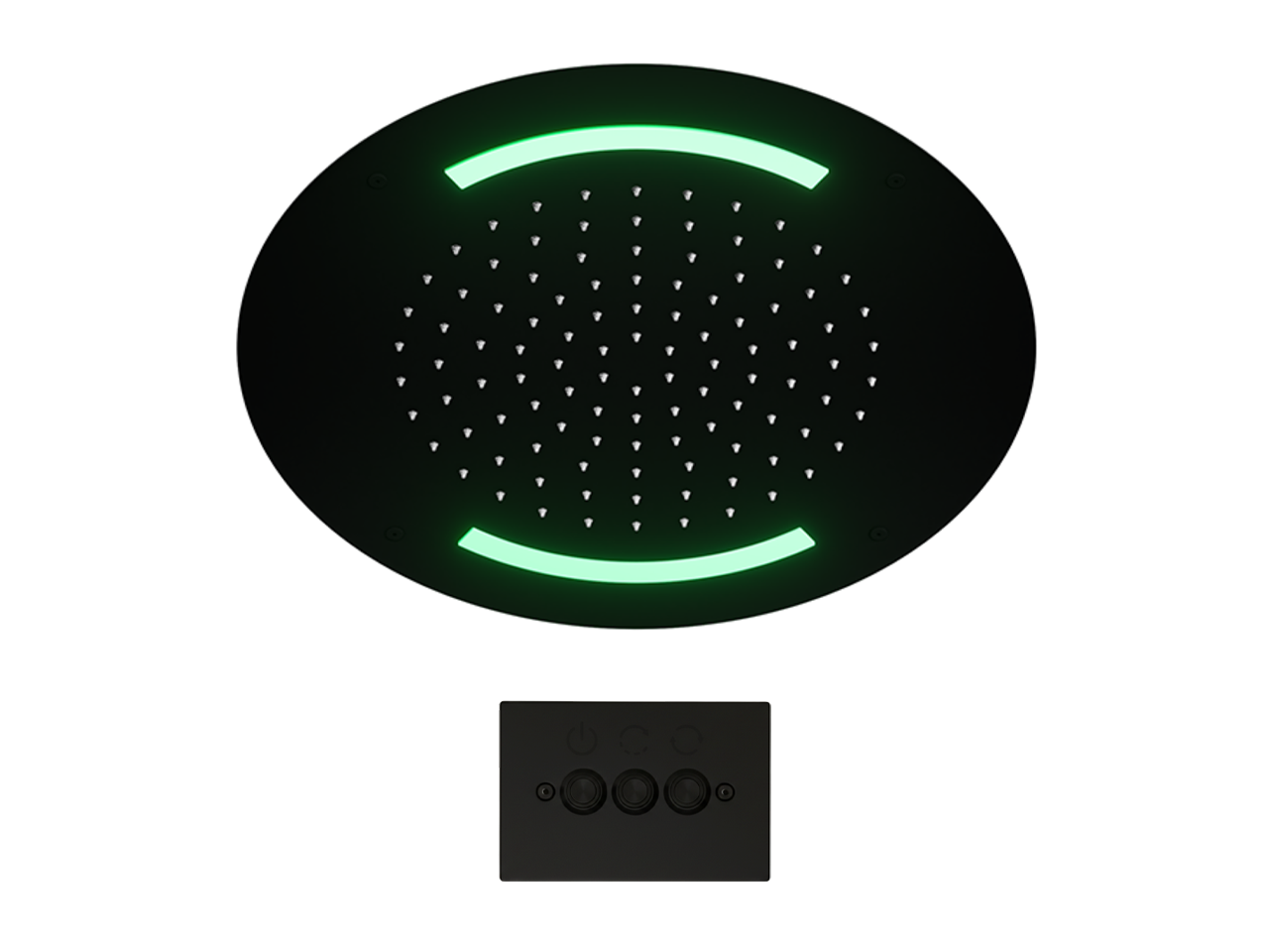 Soffione a soffitto con cromoterapia Ø 420 mm ZEN SHOWER_ZS0C0015 -1