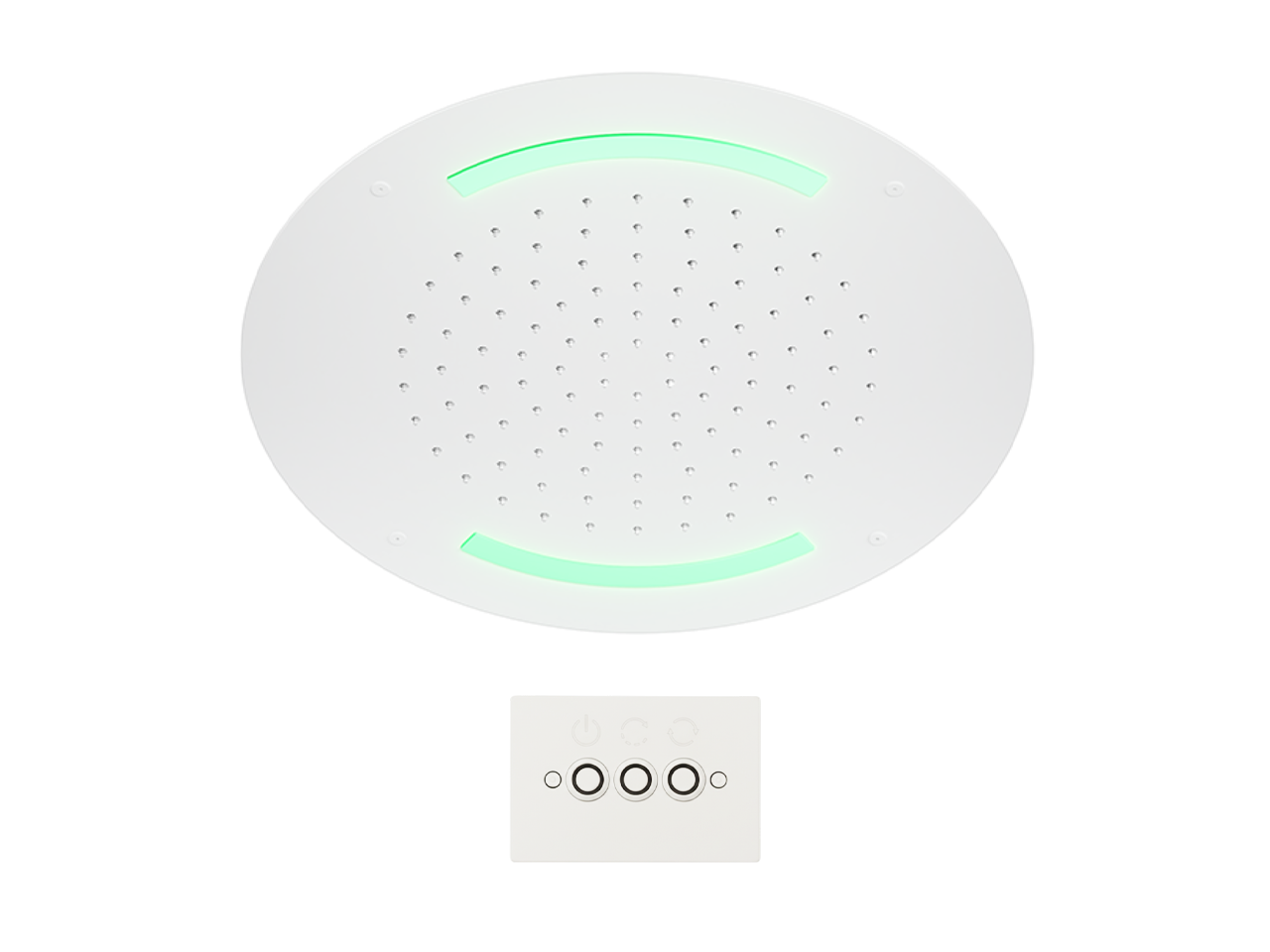 Soffione a soffitto con cromoterapia Ø 420 mm ZEN SHOWER_ZS0C0015 -1