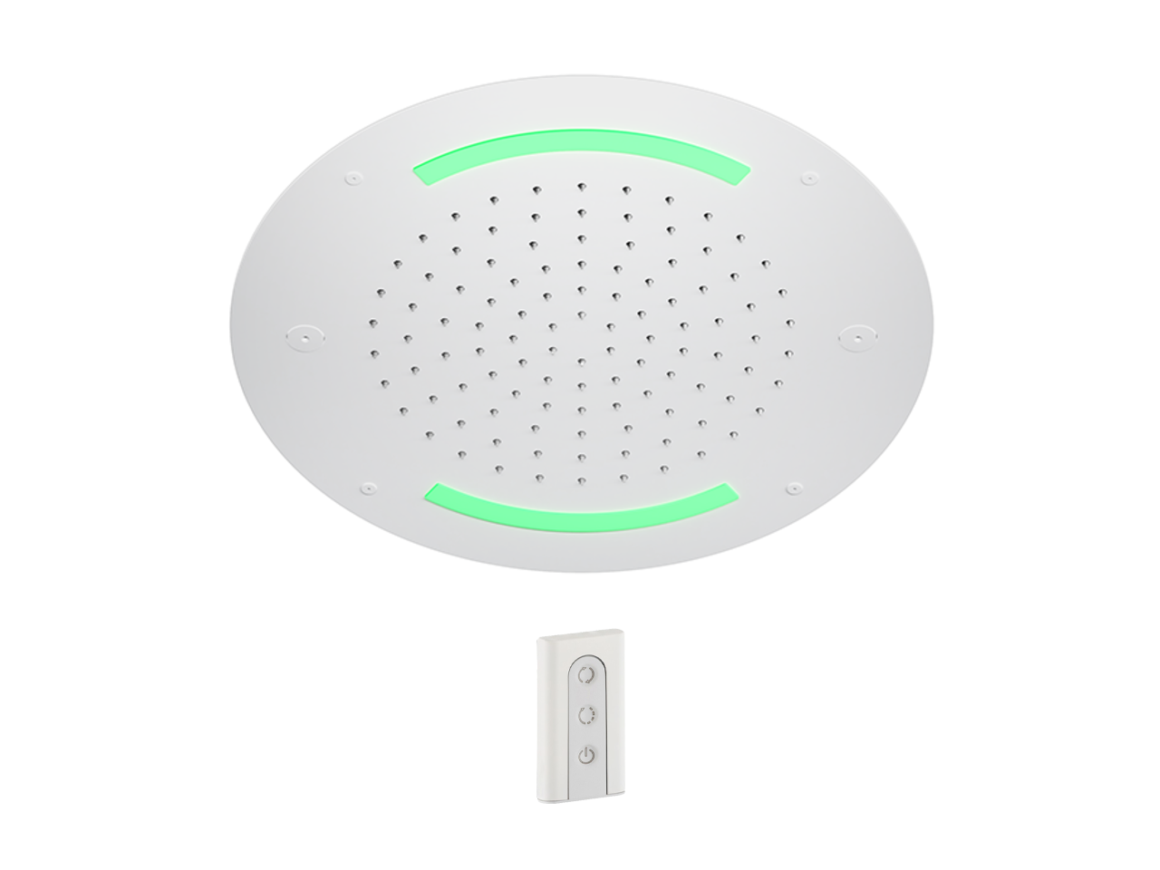 Soffione a soffitto con cromoterapia Ø 420 mm WELLNESS_ZS0C0020 -1