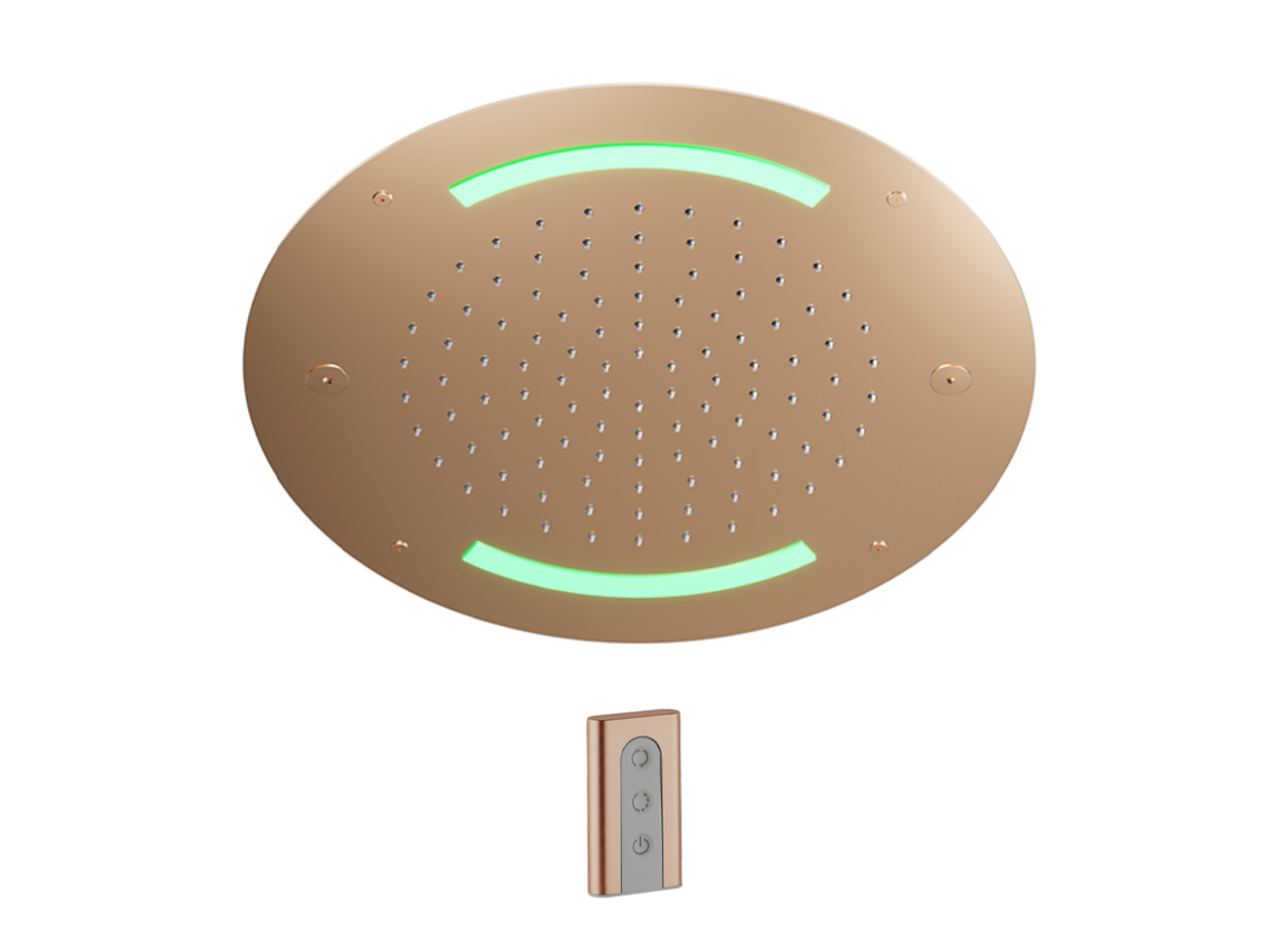 Soffione a soffitto con cromoterapia Ø 420 mm WELLNESS_ZS0C0020 -1