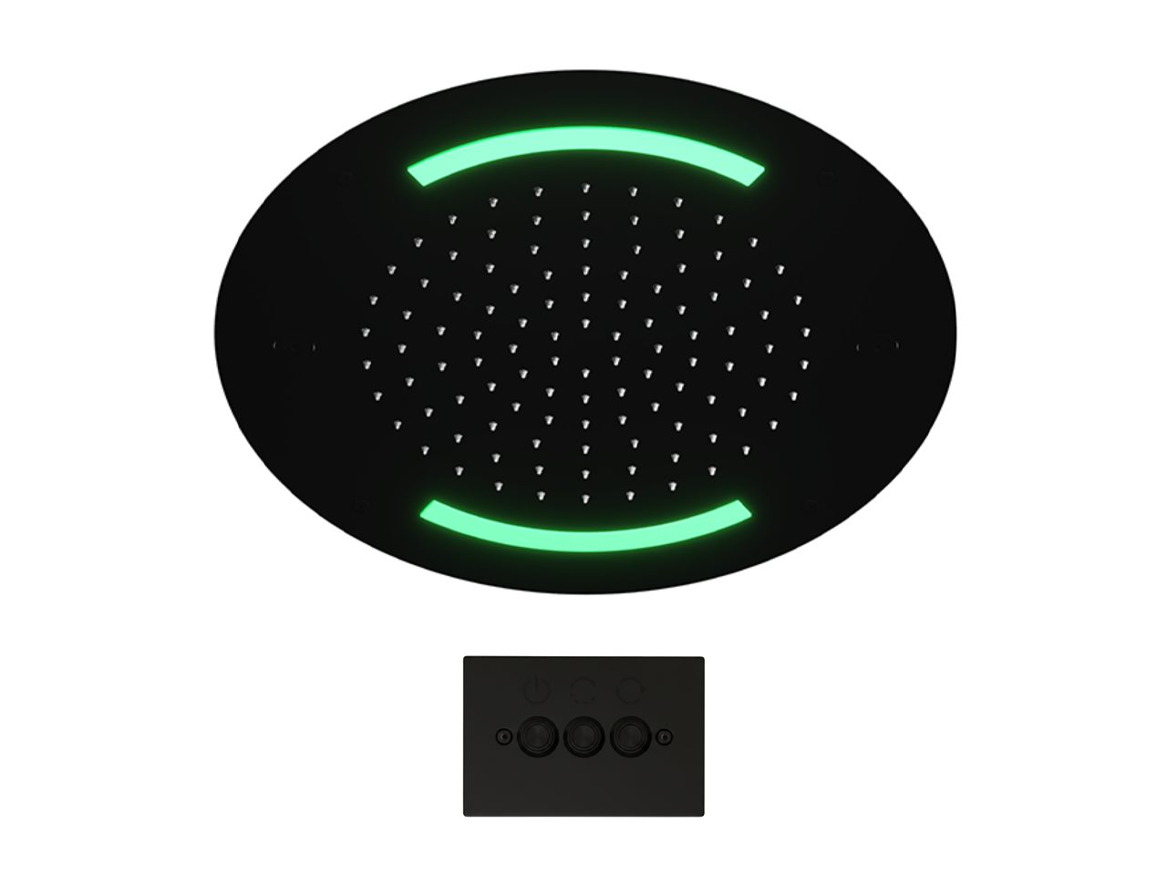 Soffione a soffitto con cromoterapia Ø 420 mm ZEN SHOWER_ZS0C0025 -1