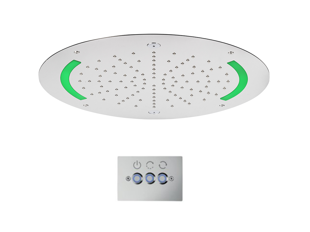 Soffione a soffitto con cromoterapia Ø 420 mm WELLNESS_ZS0C0025 - v1