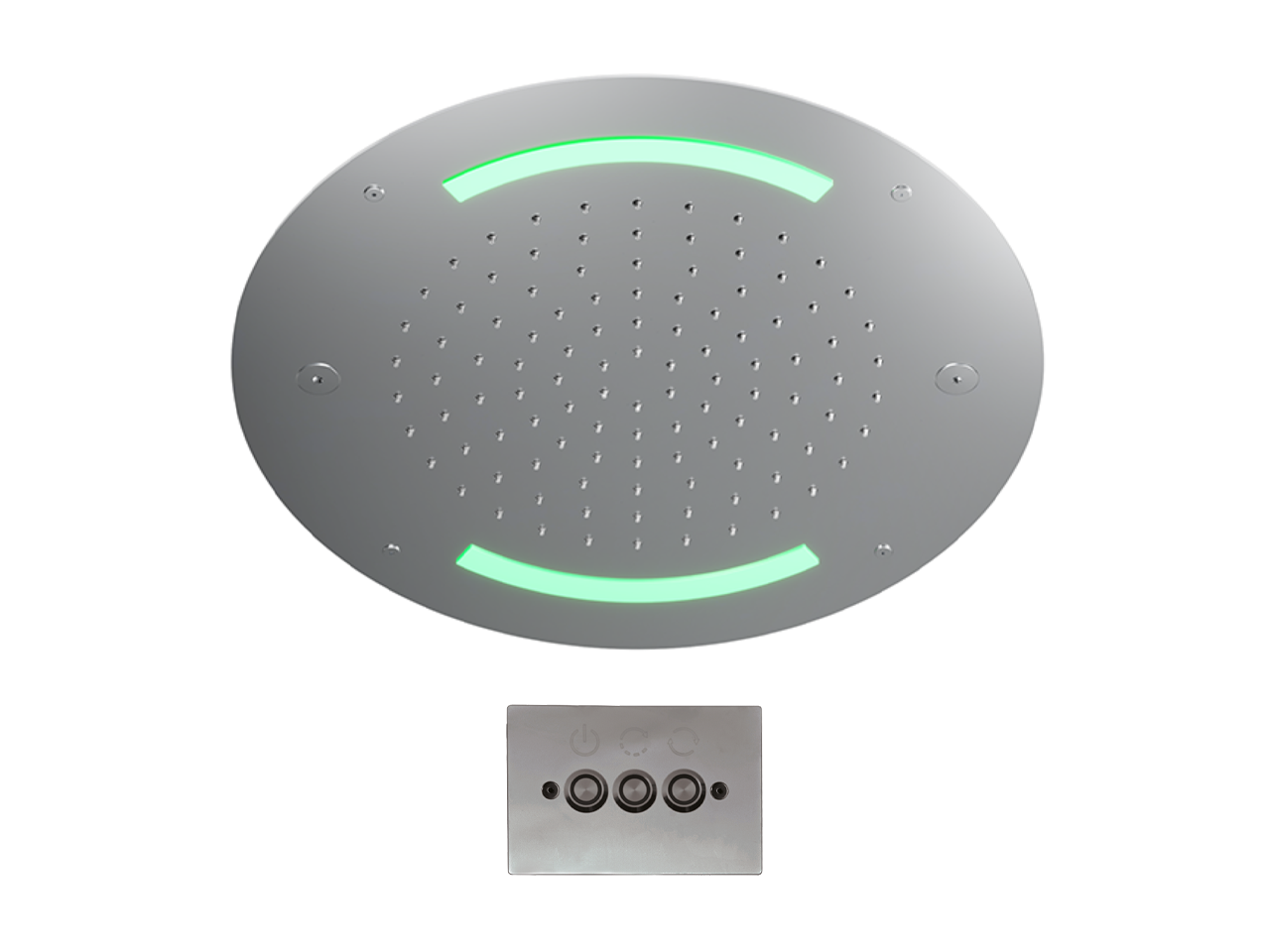 Soffione a soffitto con cromoterapia Ø 420 mm WELLNESS_ZS0C0025 -1