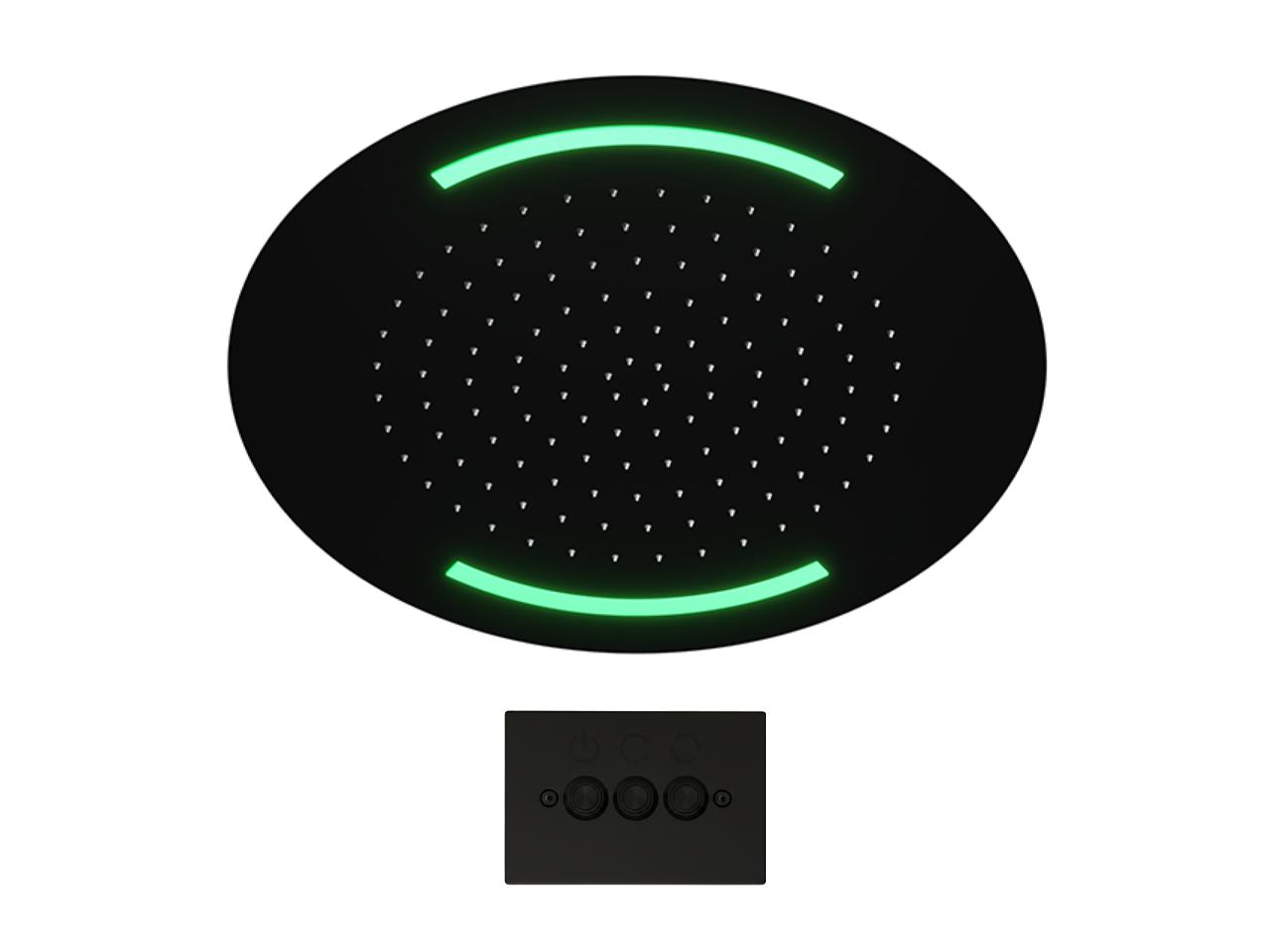 Soffione a soffitto con cromoterapia Ø 550 mm ZEN SHOWER_ZS0C0035 -1